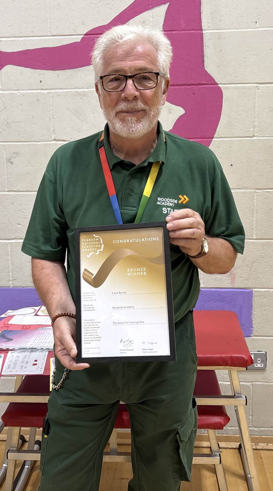 National Teacher Award Winner